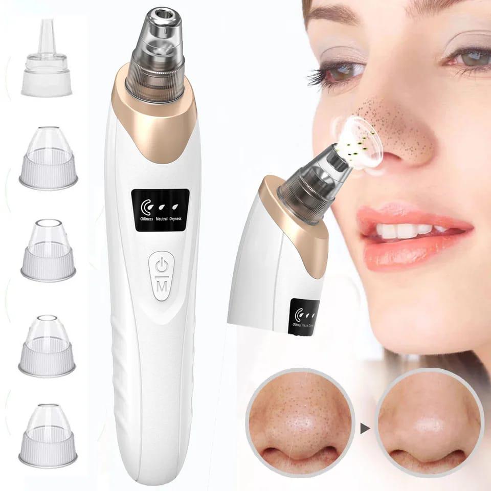 Electric Blackhead and Whitehead Remover Machine with Suction Technology for Deep Pore Cleansing, Skin Rejuvenation, and Acne Prevention at Home